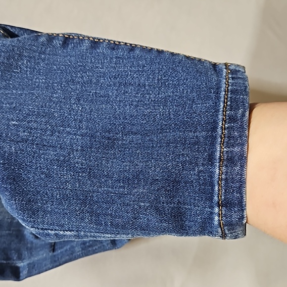 Banana Republic, Premium Denim Jeans, Distressed, Sz 28, Skinny Ankle, Cotton - Picture 12 of 16